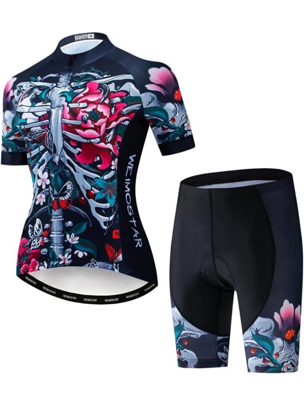Breathable Women's Cycling Jersey - Short Sleeve Quick-Dry Bike Top for Biking